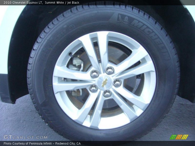 Summit White / Jet Black 2010 Chevrolet Equinox LT