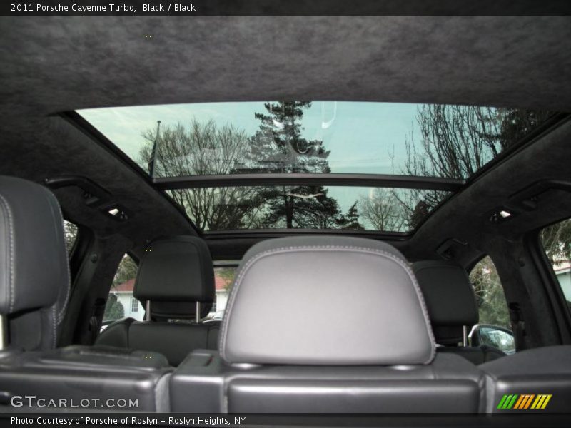Sunroof of 2011 Cayenne Turbo