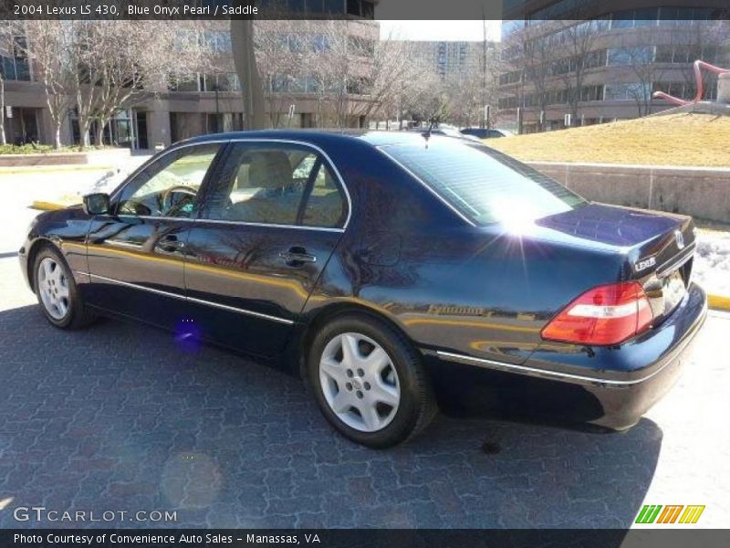 Blue Onyx Pearl / Saddle 2004 Lexus LS 430