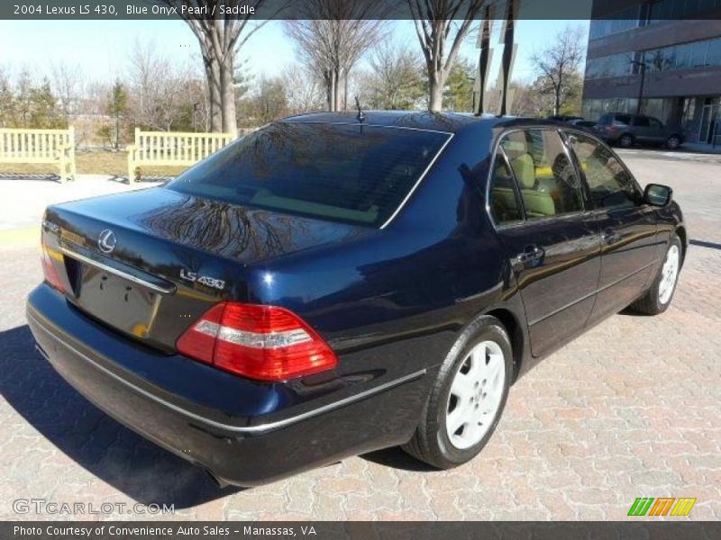 Blue Onyx Pearl / Saddle 2004 Lexus LS 430