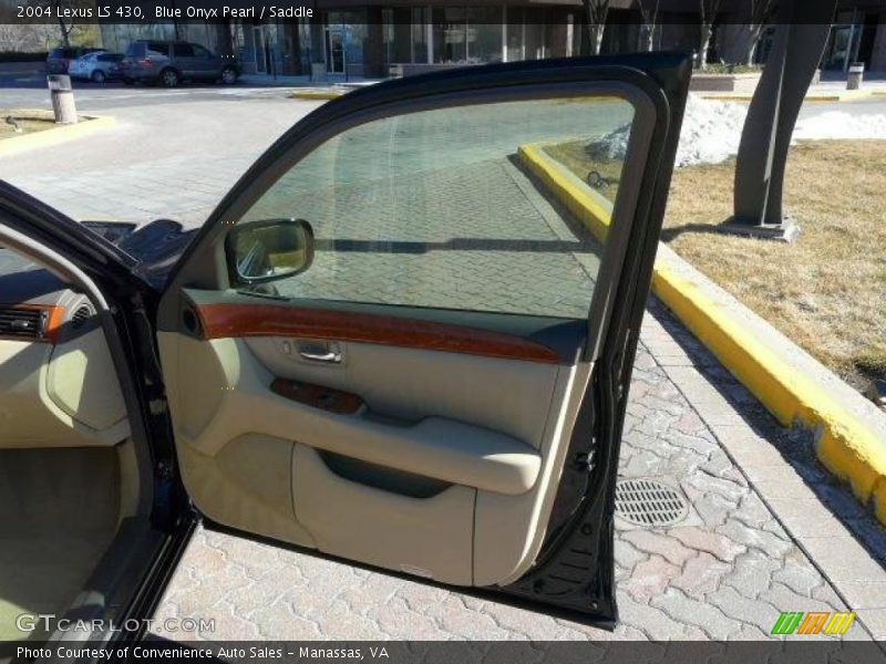 Blue Onyx Pearl / Saddle 2004 Lexus LS 430