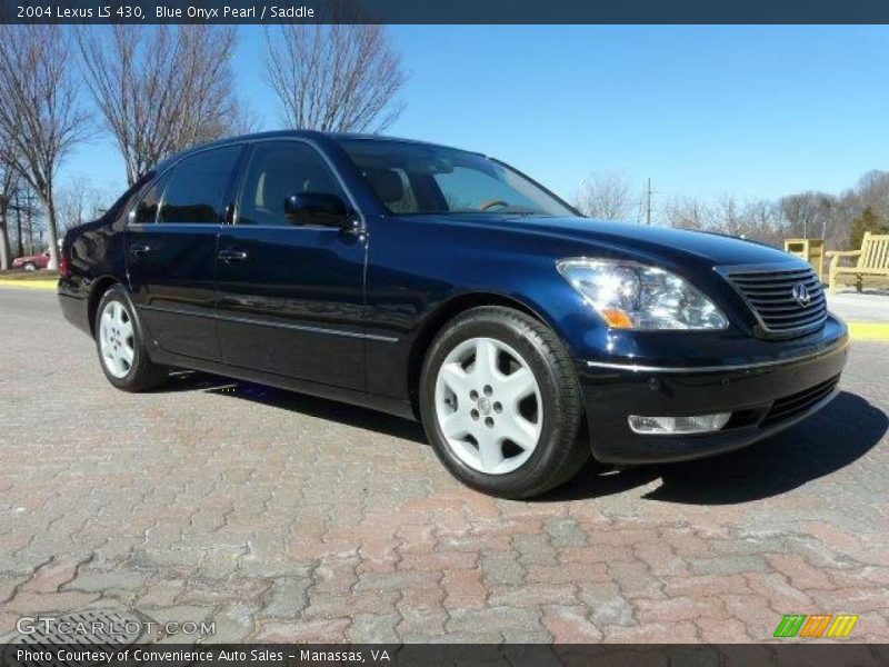Blue Onyx Pearl / Saddle 2004 Lexus LS 430