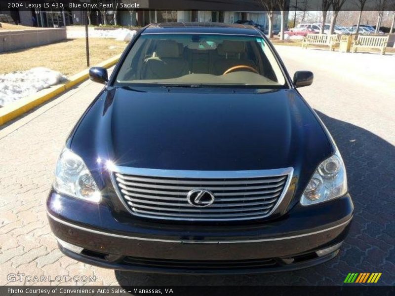 Blue Onyx Pearl / Saddle 2004 Lexus LS 430
