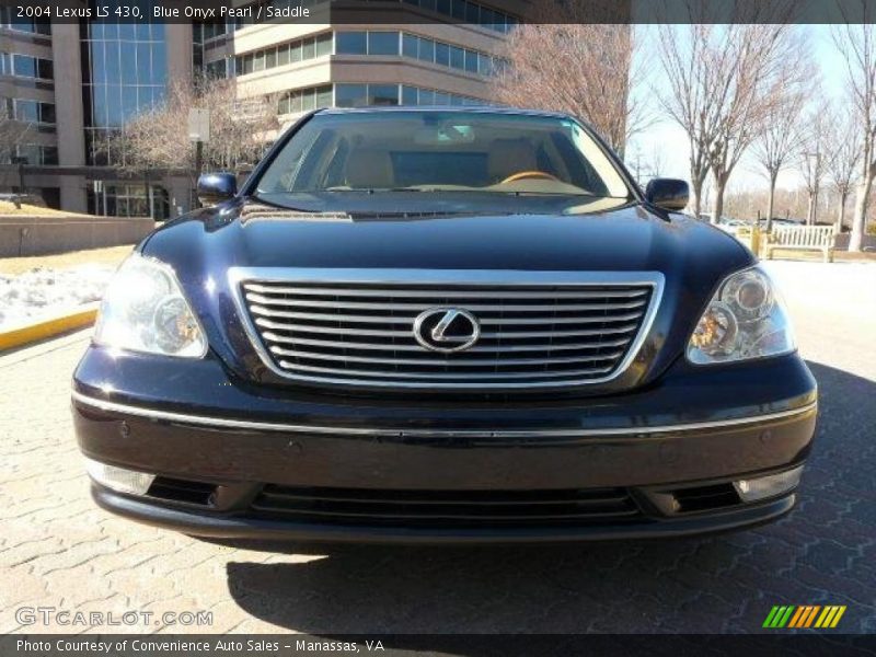 Blue Onyx Pearl / Saddle 2004 Lexus LS 430
