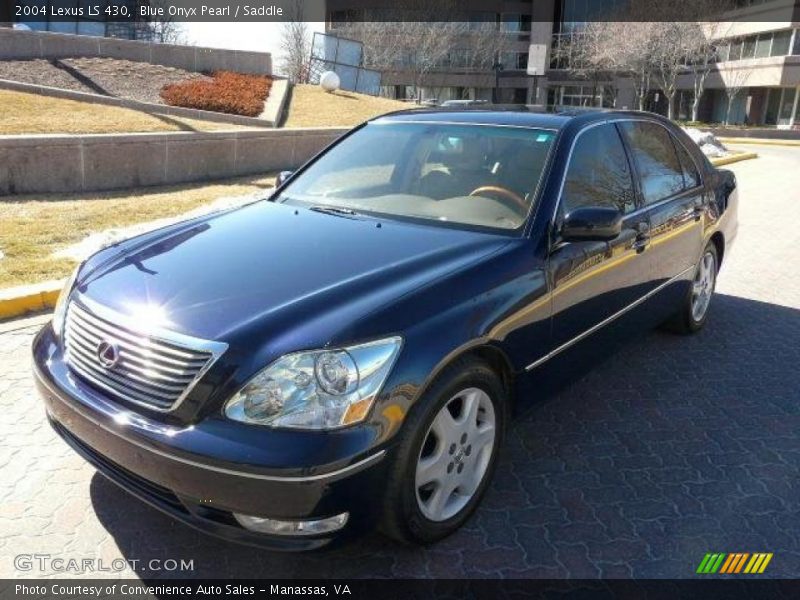 Blue Onyx Pearl / Saddle 2004 Lexus LS 430