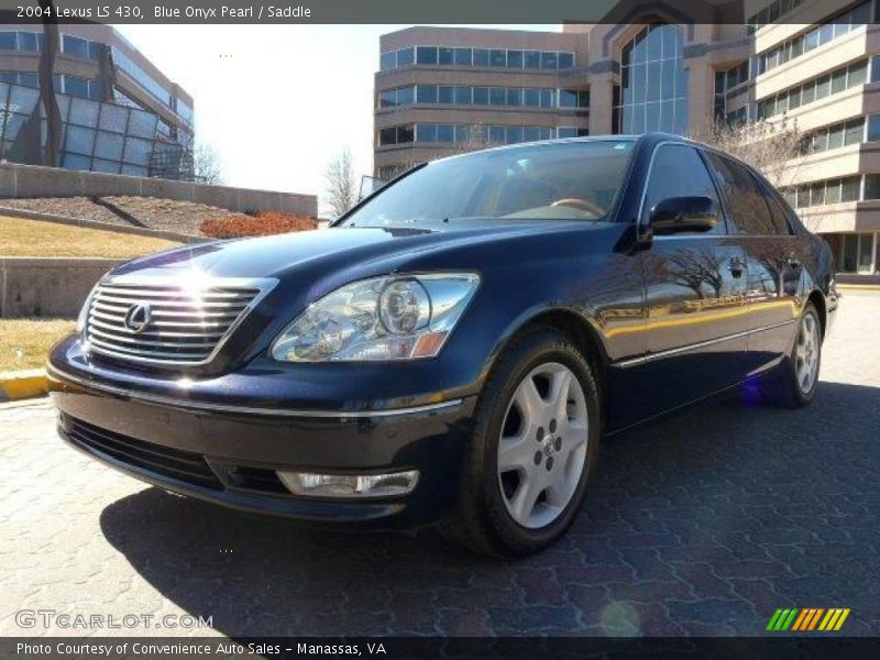 Blue Onyx Pearl / Saddle 2004 Lexus LS 430