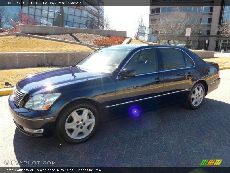 Blue Onyx Pearl / Saddle 2004 Lexus LS 430