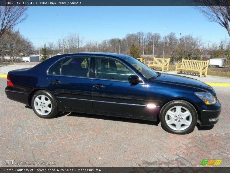Blue Onyx Pearl / Saddle 2004 Lexus LS 430