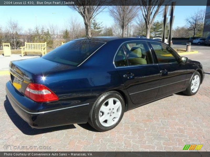 Blue Onyx Pearl / Saddle 2004 Lexus LS 430