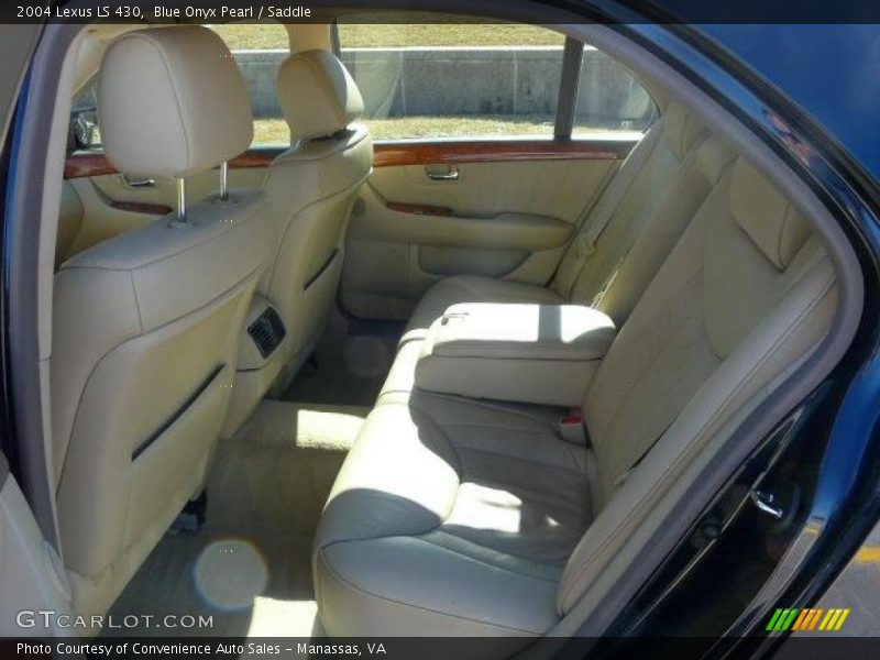 Blue Onyx Pearl / Saddle 2004 Lexus LS 430