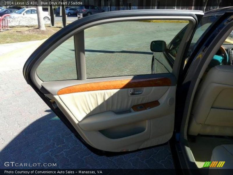 Blue Onyx Pearl / Saddle 2004 Lexus LS 430