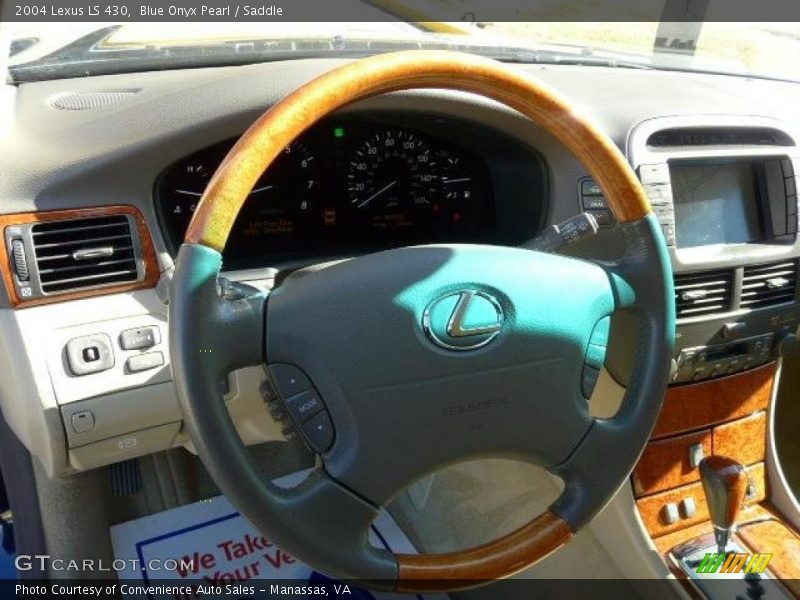 Blue Onyx Pearl / Saddle 2004 Lexus LS 430