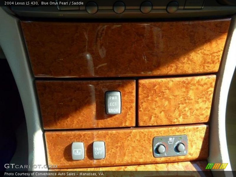Blue Onyx Pearl / Saddle 2004 Lexus LS 430