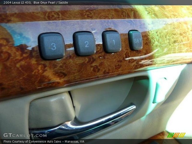 Blue Onyx Pearl / Saddle 2004 Lexus LS 430