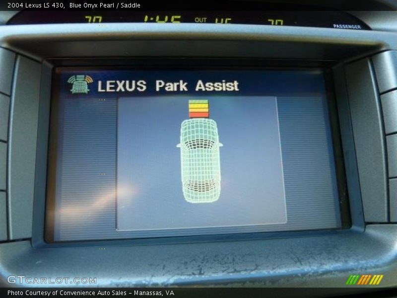 Blue Onyx Pearl / Saddle 2004 Lexus LS 430