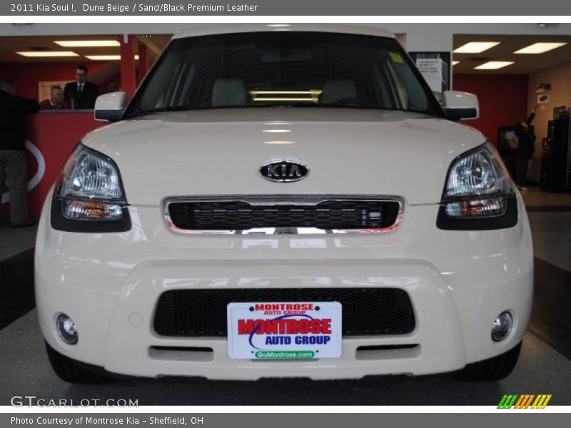 Dune Beige / Sand/Black Premium Leather 2011 Kia Soul !