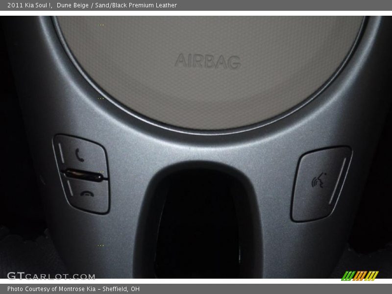 Dune Beige / Sand/Black Premium Leather 2011 Kia Soul !