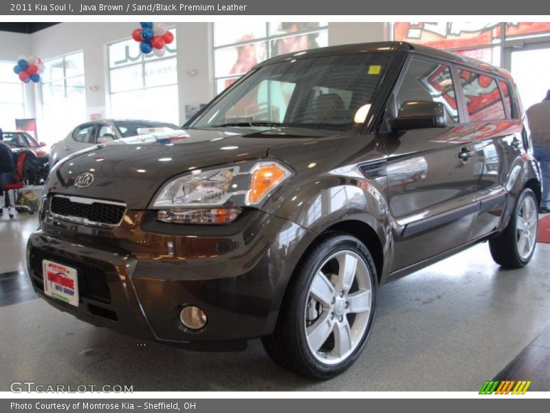 Java Brown / Sand/Black Premium Leather 2011 Kia Soul !