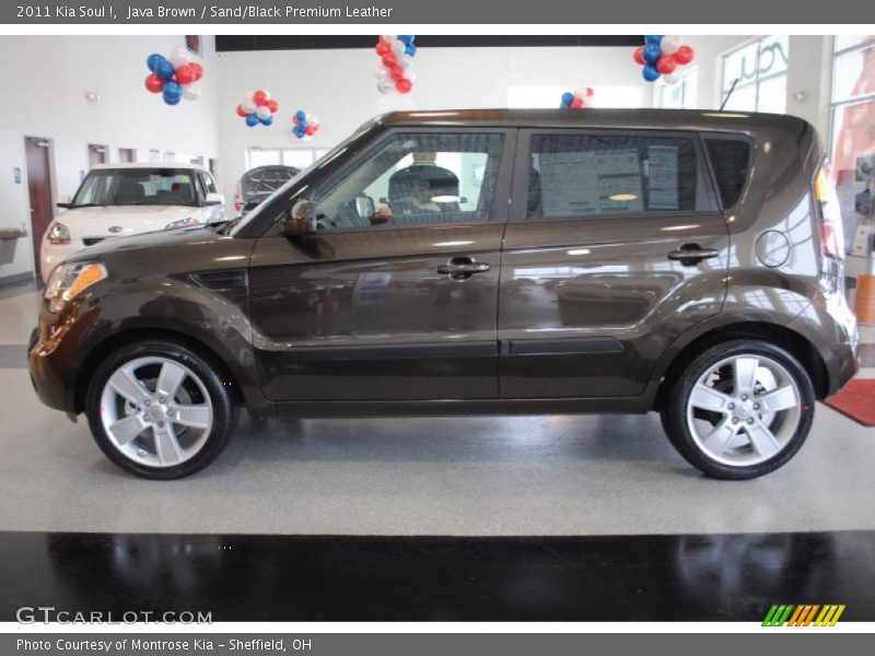 Java Brown / Sand/Black Premium Leather 2011 Kia Soul !