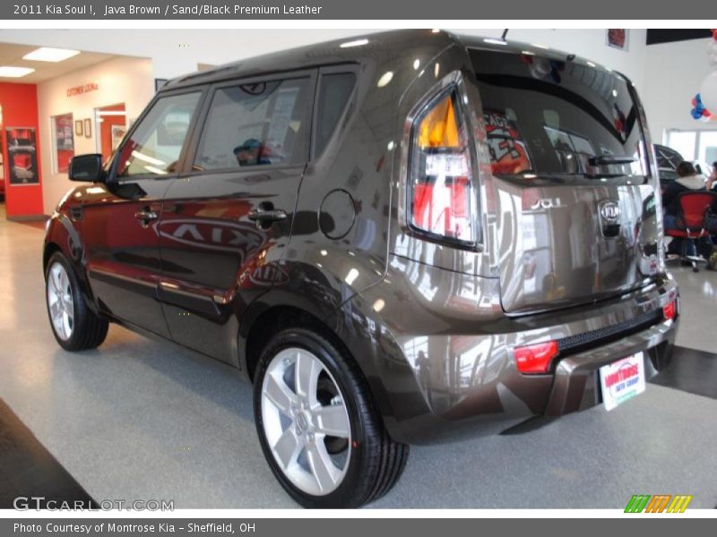 Java Brown / Sand/Black Premium Leather 2011 Kia Soul !