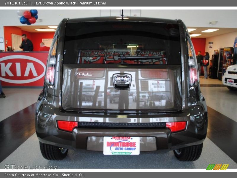 Java Brown / Sand/Black Premium Leather 2011 Kia Soul !