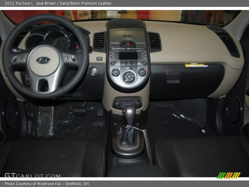 Java Brown / Sand/Black Premium Leather 2011 Kia Soul !