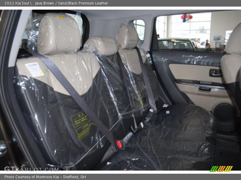 Java Brown / Sand/Black Premium Leather 2011 Kia Soul !