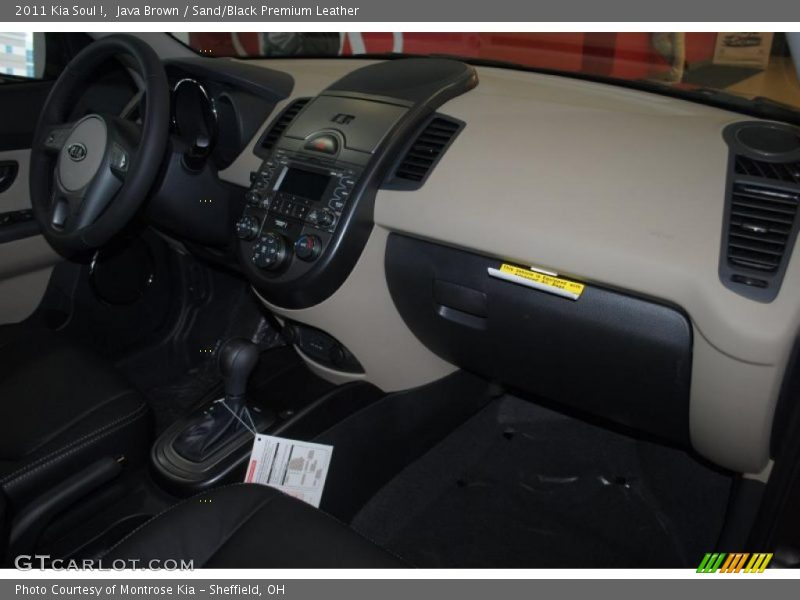 Java Brown / Sand/Black Premium Leather 2011 Kia Soul !