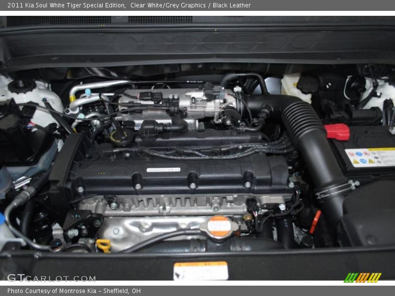  2011 Soul White Tiger Special Edition Engine - 2.0 Liter DOHC 16-Valve CVVT 4 Cylinder