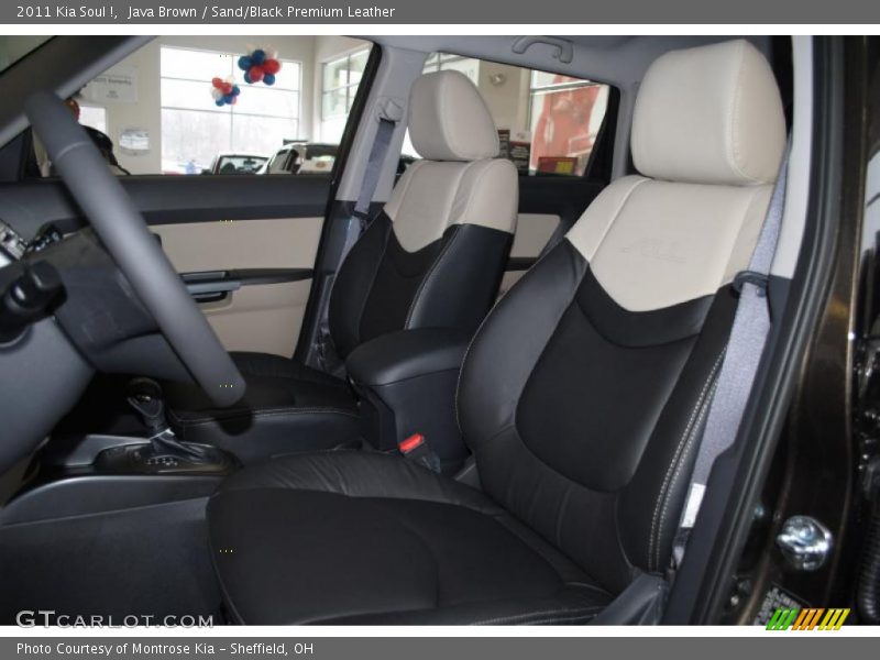 Java Brown / Sand/Black Premium Leather 2011 Kia Soul !