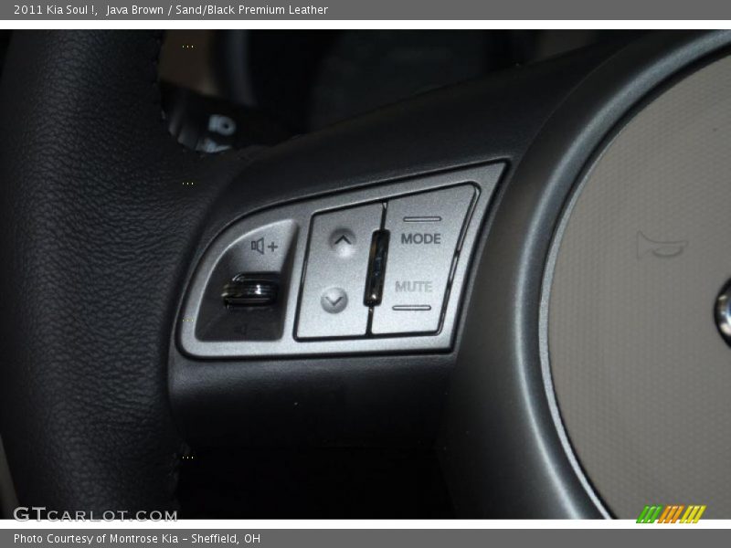 Java Brown / Sand/Black Premium Leather 2011 Kia Soul !