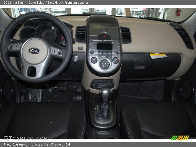Dune Beige / Sand/Black Premium Leather 2011 Kia Soul !
