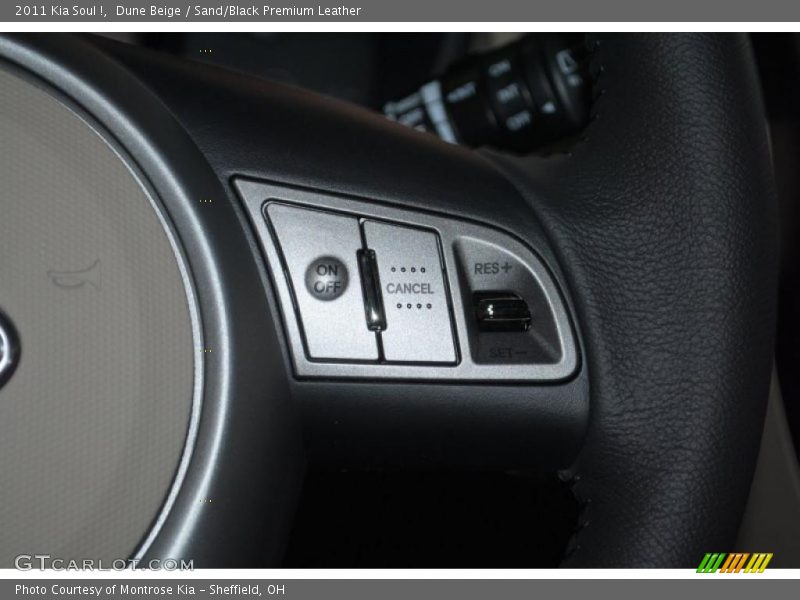Dune Beige / Sand/Black Premium Leather 2011 Kia Soul !