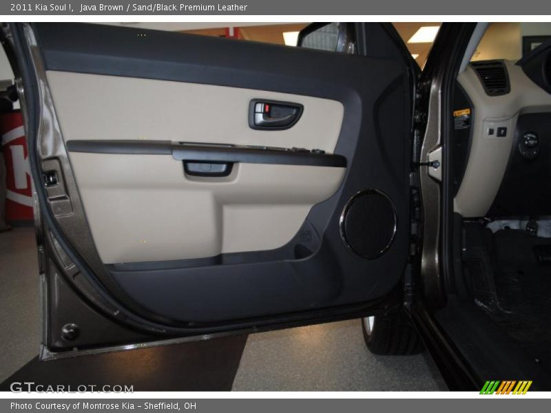 Java Brown / Sand/Black Premium Leather 2011 Kia Soul !