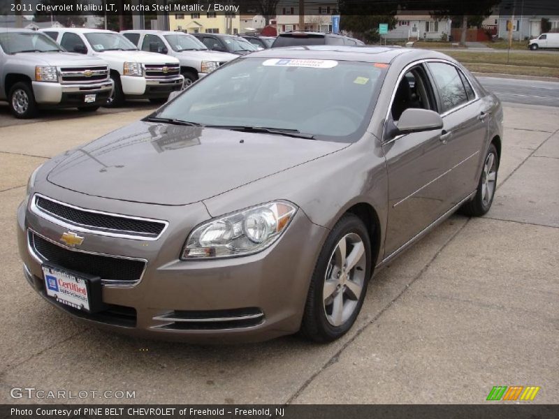 Mocha Steel Metallic / Ebony 2011 Chevrolet Malibu LT