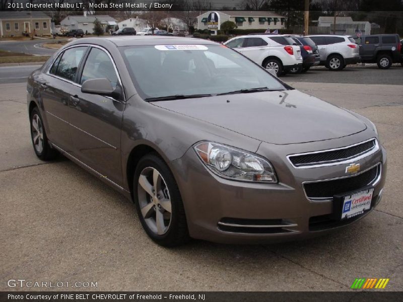 Mocha Steel Metallic / Ebony 2011 Chevrolet Malibu LT