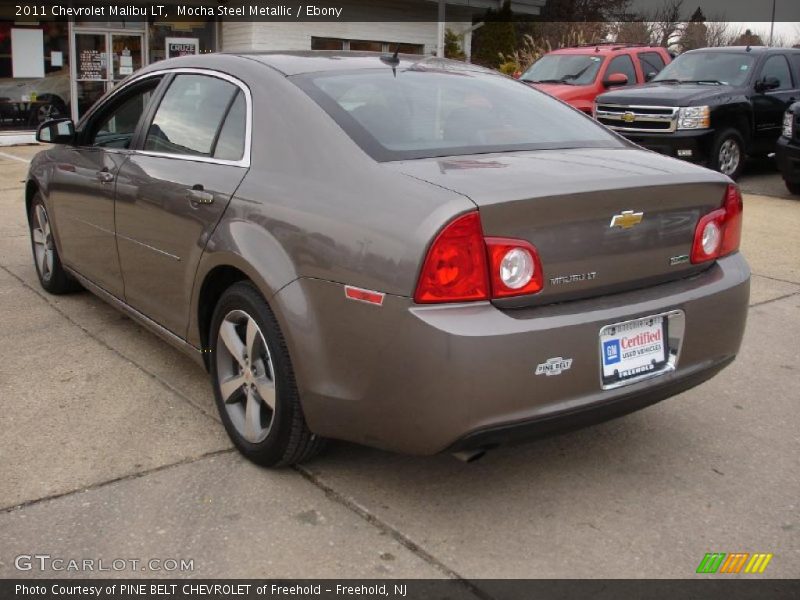 Mocha Steel Metallic / Ebony 2011 Chevrolet Malibu LT