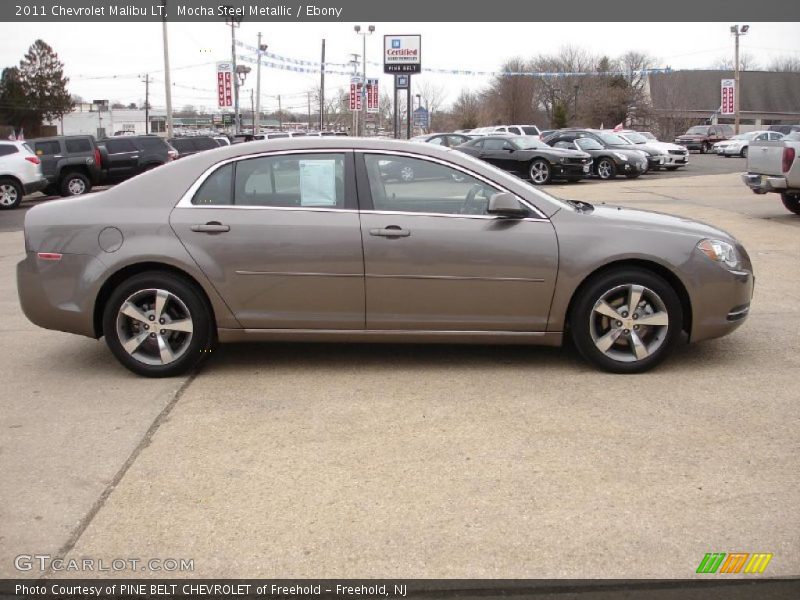Mocha Steel Metallic / Ebony 2011 Chevrolet Malibu LT