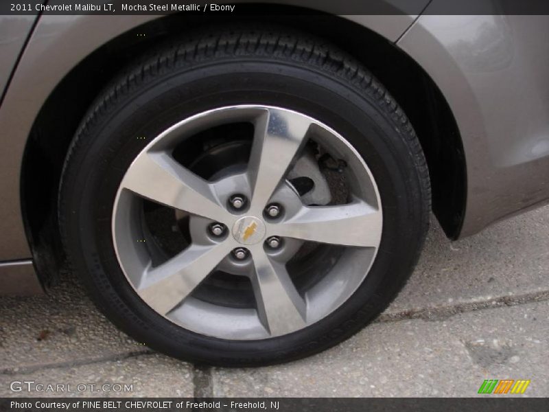 Mocha Steel Metallic / Ebony 2011 Chevrolet Malibu LT