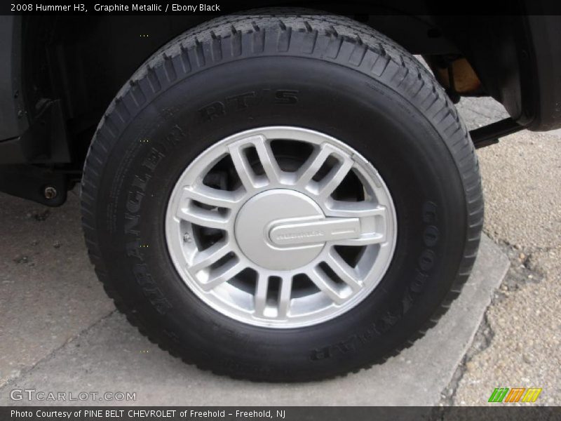 Graphite Metallic / Ebony Black 2008 Hummer H3