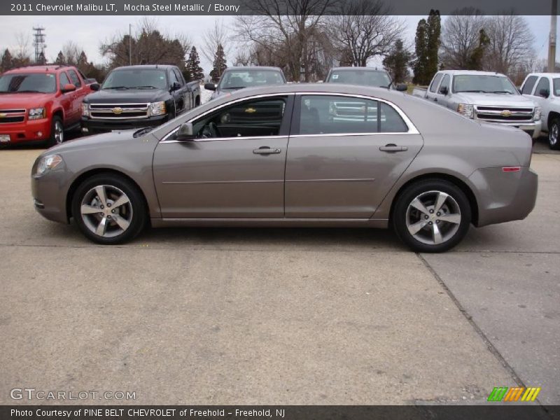 Mocha Steel Metallic / Ebony 2011 Chevrolet Malibu LT