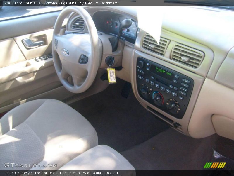 Arizona Beige Metallic / Medium Parchment 2003 Ford Taurus LX
