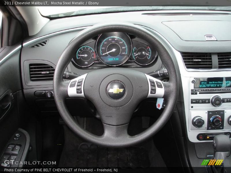Mocha Steel Metallic / Ebony 2011 Chevrolet Malibu LT