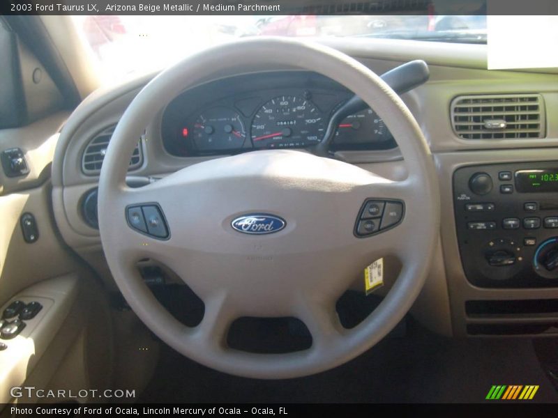 Arizona Beige Metallic / Medium Parchment 2003 Ford Taurus LX