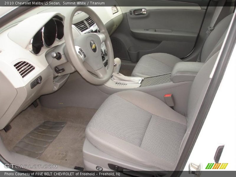  2010 Malibu LS Sedan Titanium Interior