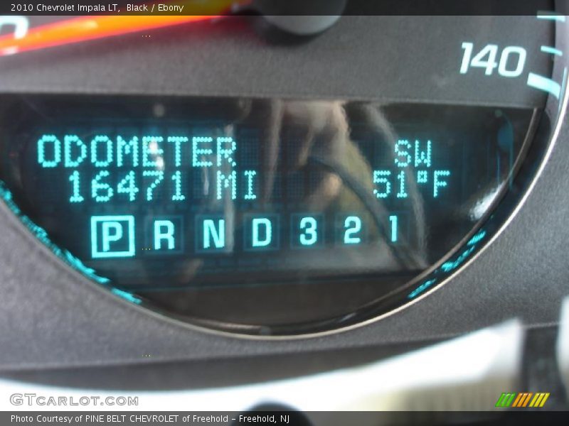 Black / Ebony 2010 Chevrolet Impala LT