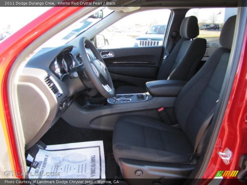  2011 Durango Crew Black Interior