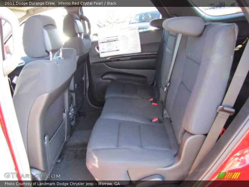  2011 Durango Crew Black Interior