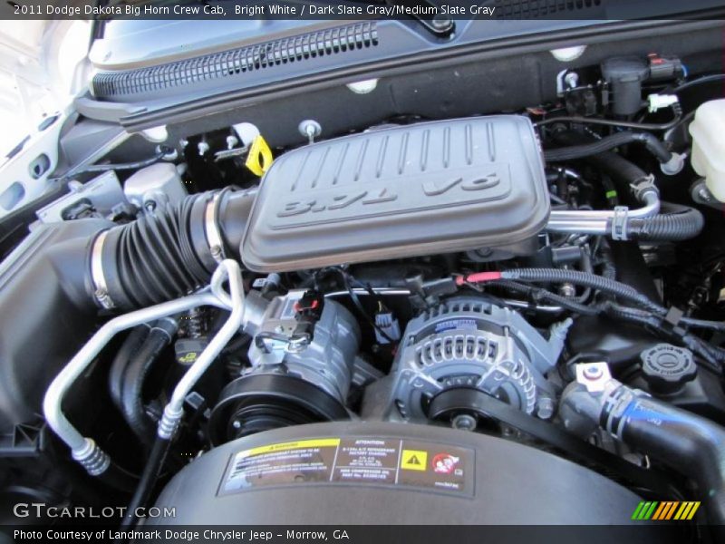  2011 Dakota Big Horn Crew Cab Engine - 3.7 Liter SOHC 12-Valve Magnum V6