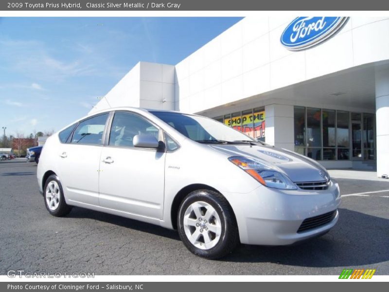 Classic Silver Metallic / Dark Gray 2009 Toyota Prius Hybrid